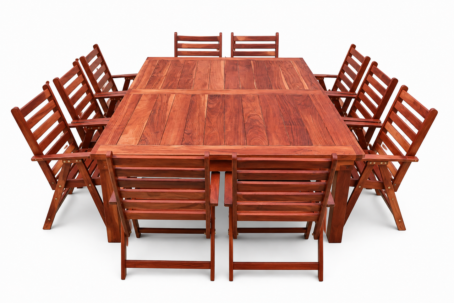 10 Seater Zambian Teak Patio Set