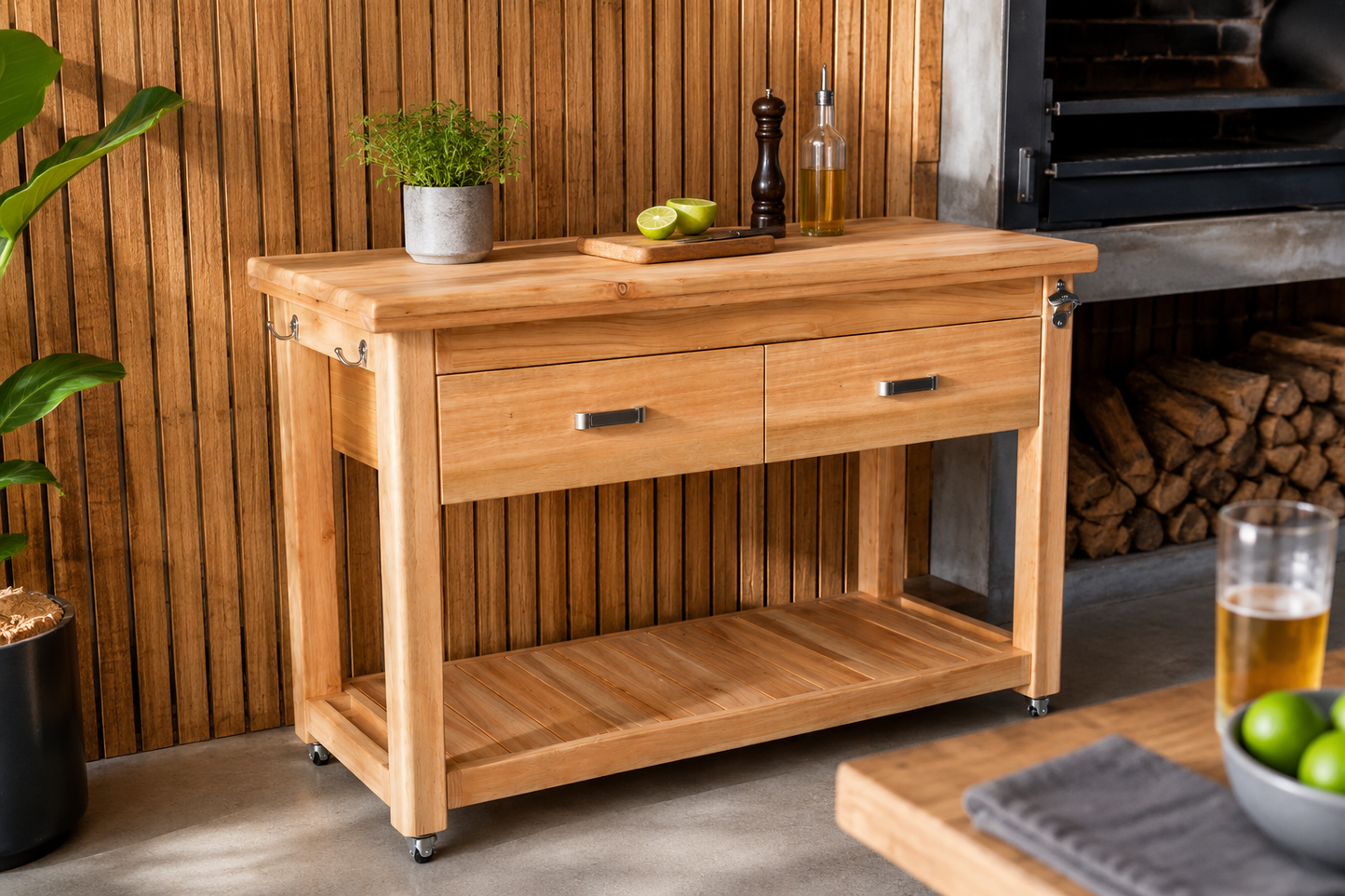 Saligna Braai Trolley