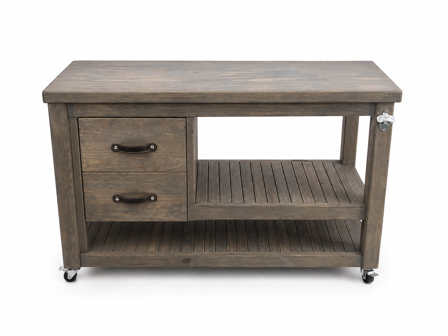 Pine Braai Trolley (Whiskey Stain)