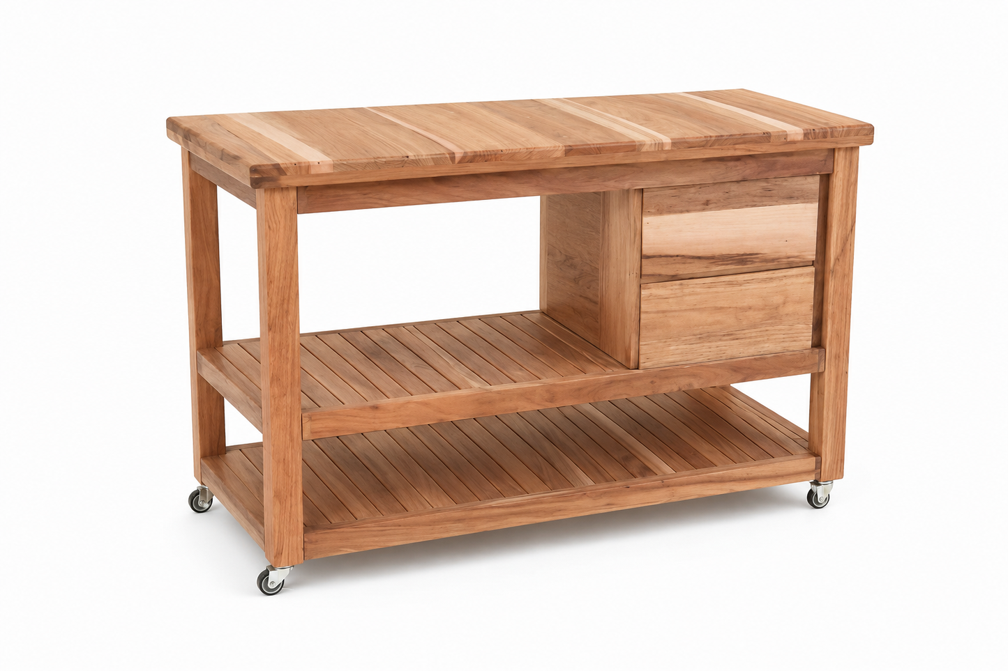 Teak Braai Trolley