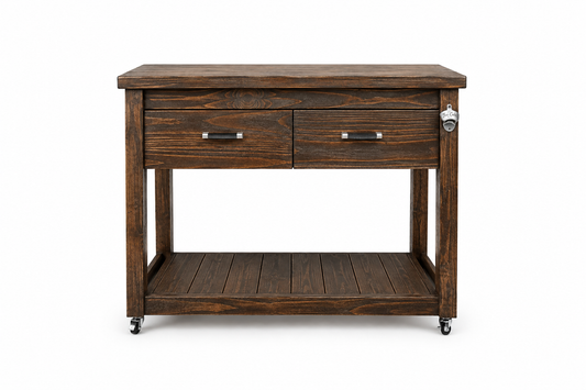 Pine Braai Trolley (Jacobean Stain)
