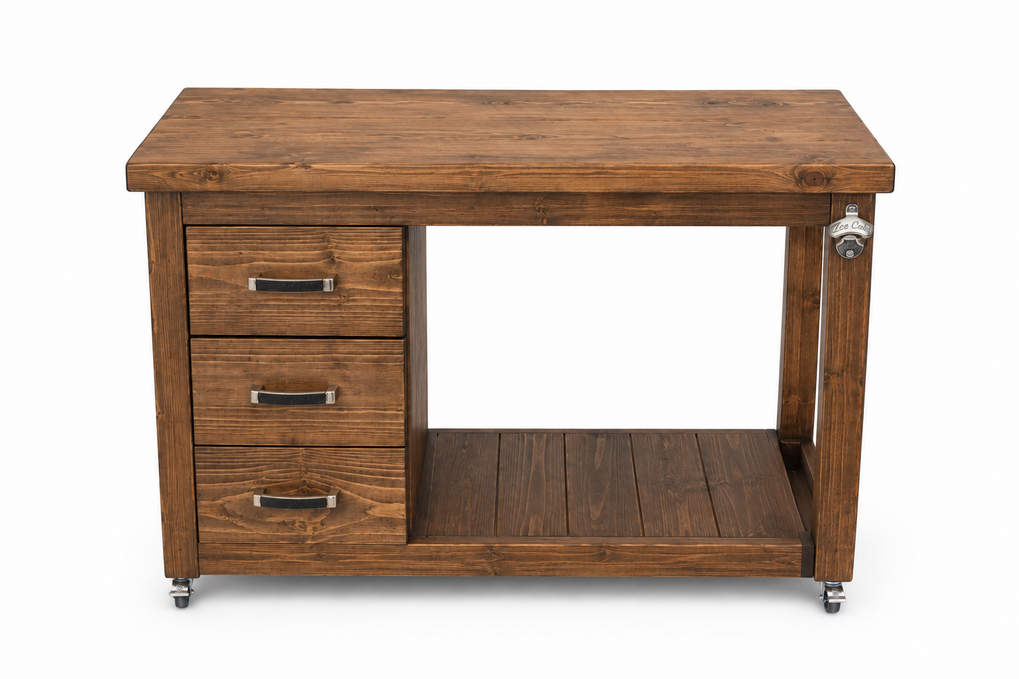 Pine Braai Trolley (Light Teak Stain)