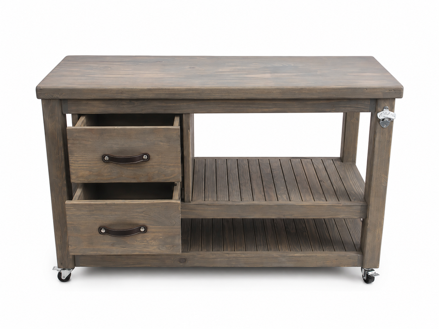 Pine Braai Trolley (Whiskey Stain)