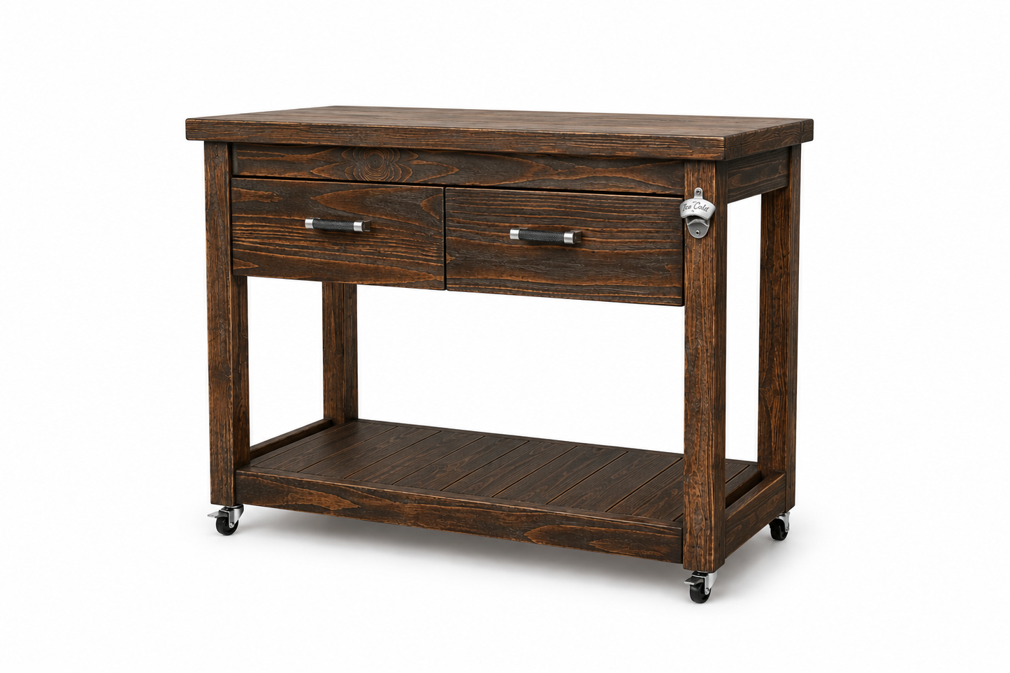Pine Braai Trolley (Jacobean Stain)
