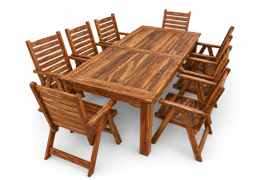 8 Seater Kiaat Patio Set