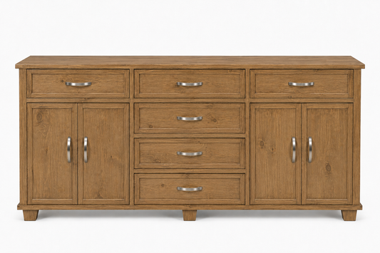 Hampton Server (Light Teak)