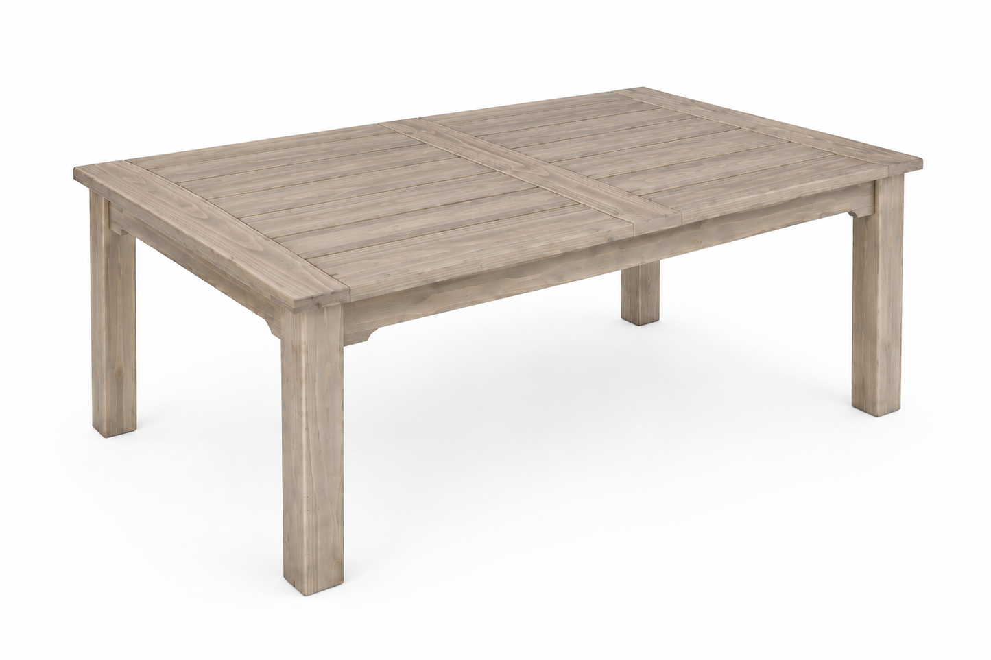 6 Seater Pine Patio Table (Whiskey Stain)