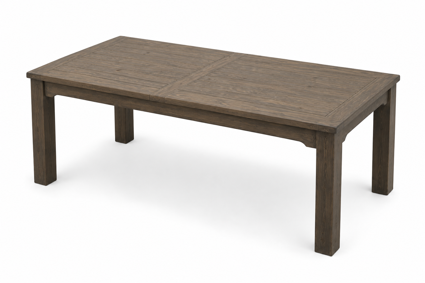 Pine 8 Seater Patio Table (Whiskey Stain)